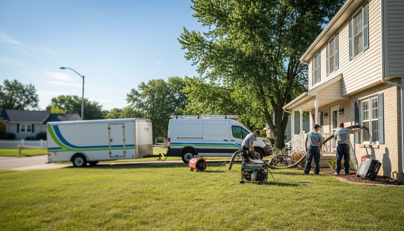 Flooded Basement Restoration And Cleanup With Repair in Clarkton, MO near me